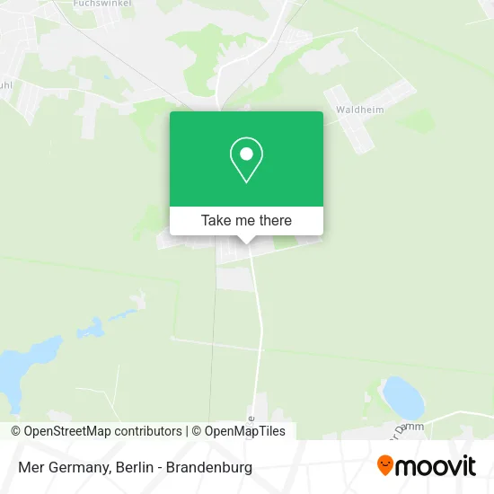 Карта Mer Germany