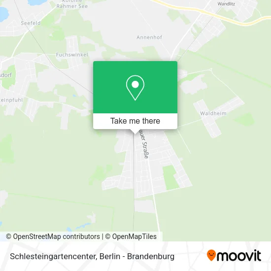Schlesteingartencenter map