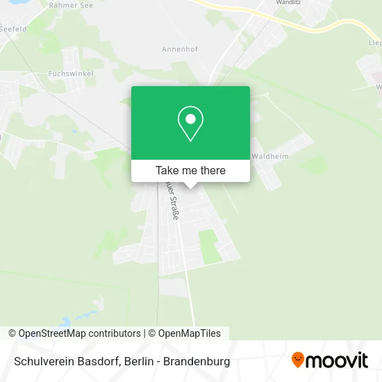 Карта Schulverein Basdorf