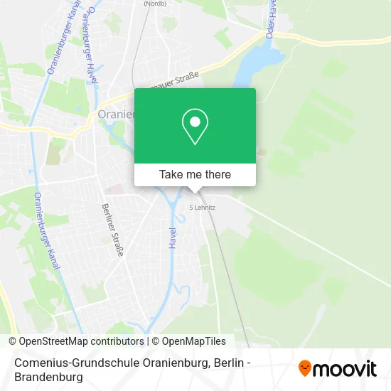 Карта Comenius-Grundschule Oranienburg