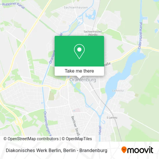 Карта Diakonisches Werk Berlin