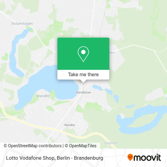 Lotto Vodafone Shop map