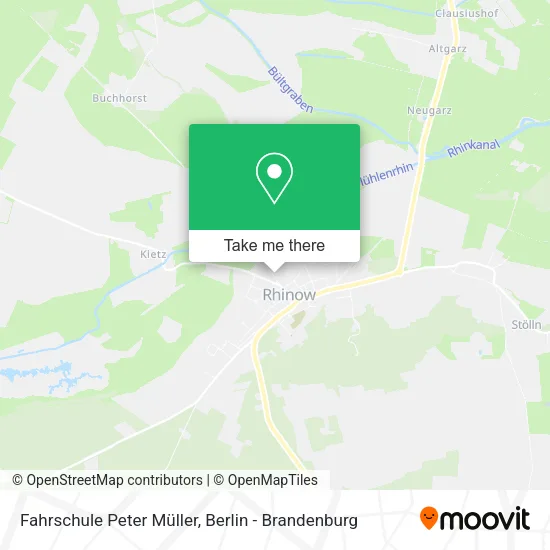 Карта Fahrschule Peter Müller