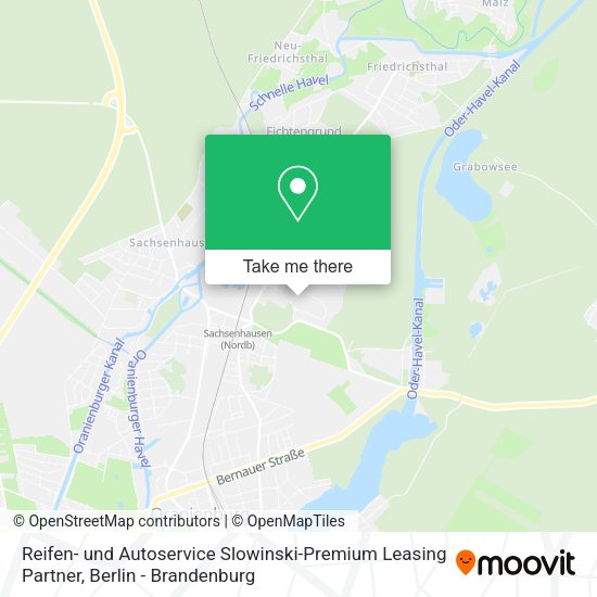 Карта Reifen- und Autoservice Slowinski-Premium Leasing Partner