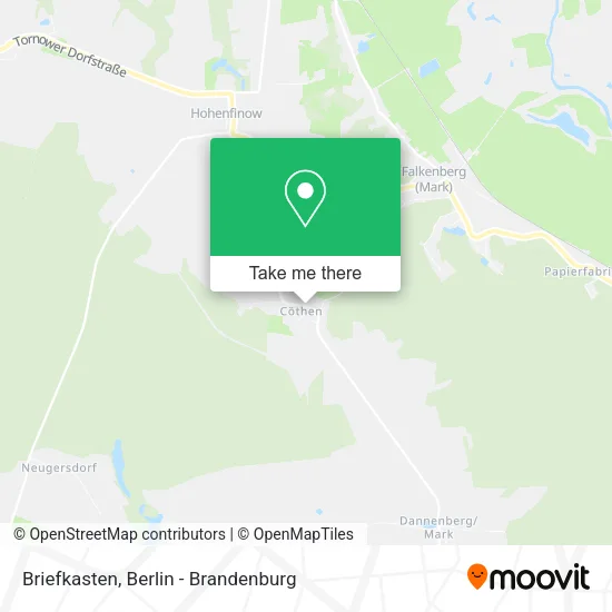 Карта Briefkasten
