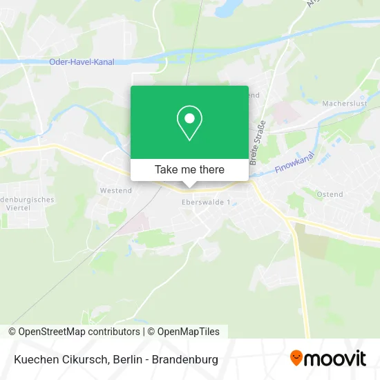 Карта Kuechen Cikursch