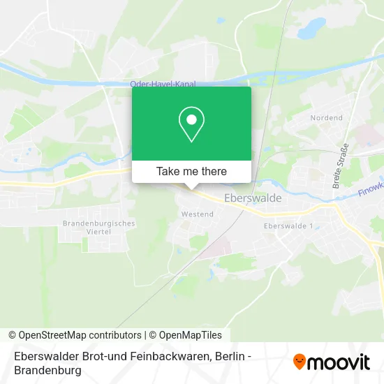 Карта Eberswalder Brot-und Feinbackwaren