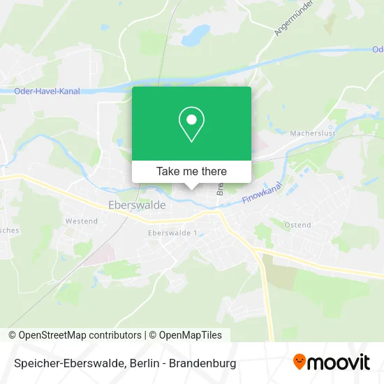 Карта Speicher-Eberswalde