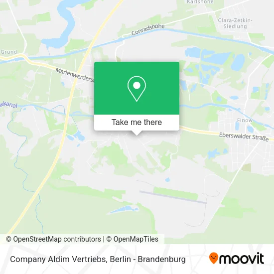 Карта Company Aldim Vertriebs