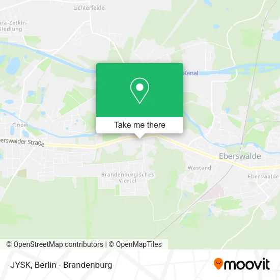 JYSK map