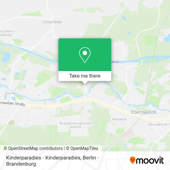 Kinderparadies - Kinderparadies map