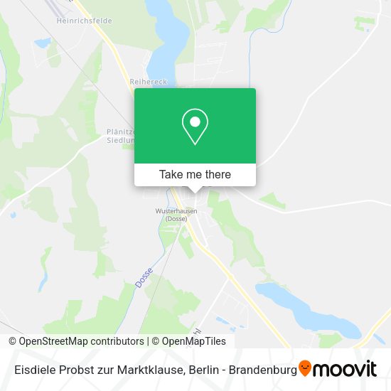 Карта Eisdiele Probst zur Marktklause