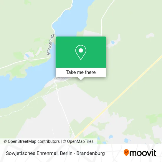 Sowjetisches Ehrenmal map