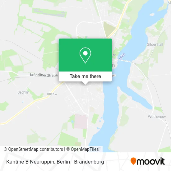 Kantine B Neuruppin map