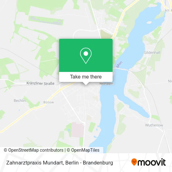 Карта Zahnarztpraxis Mundart