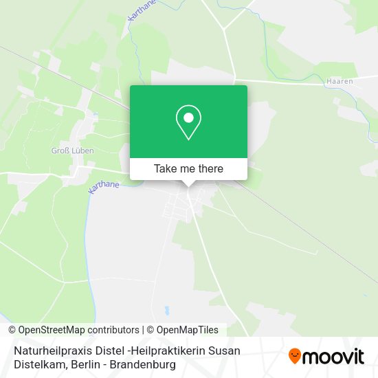 Карта Naturheilpraxis Distel -Heilpraktikerin Susan Distelkam