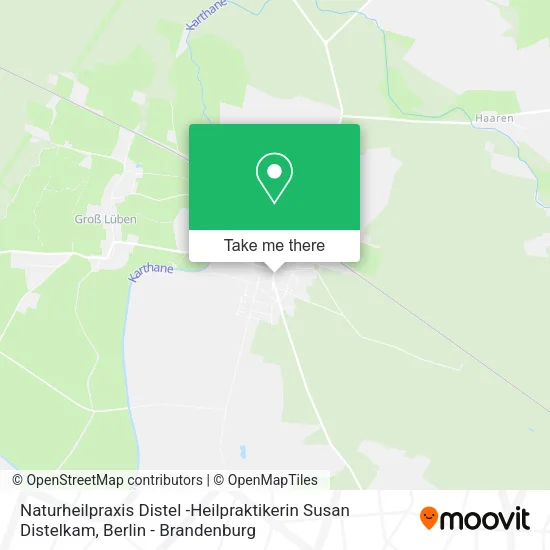 Карта Naturheilpraxis Distel -Heilpraktikerin Susan Distelkam