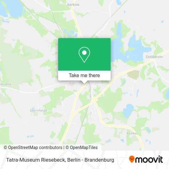 Tatra-Museum Riesebeck map