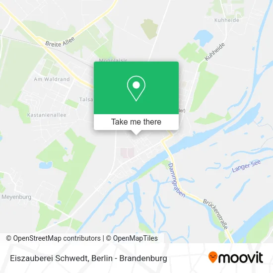Карта Eiszauberei Schwedt