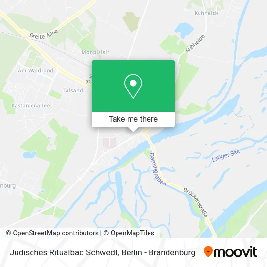 Карта Jüdisches Ritualbad Schwedt