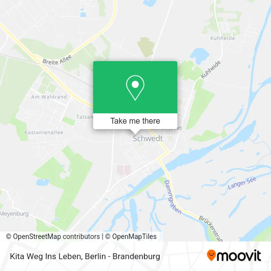 Карта Kita Weg Ins Leben