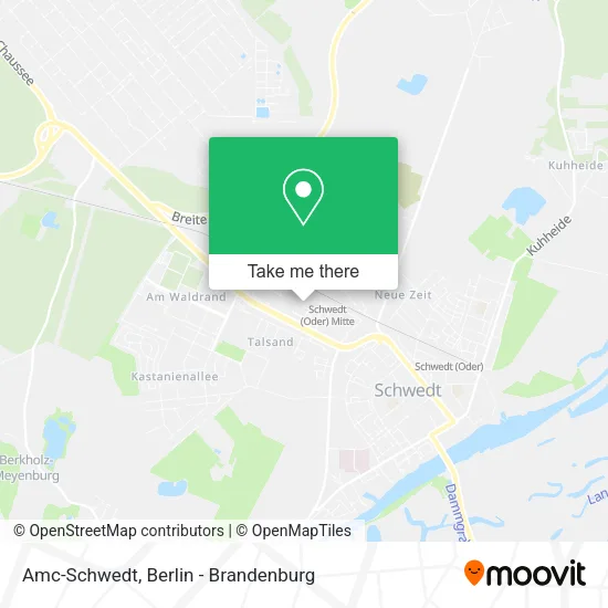 Карта Amc-Schwedt