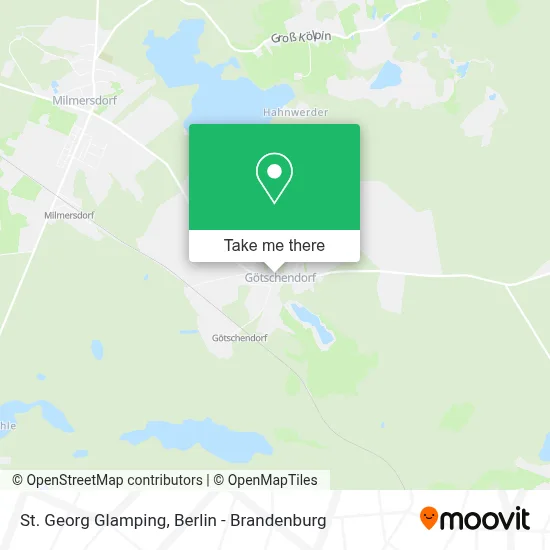 St. Georg Glamping map