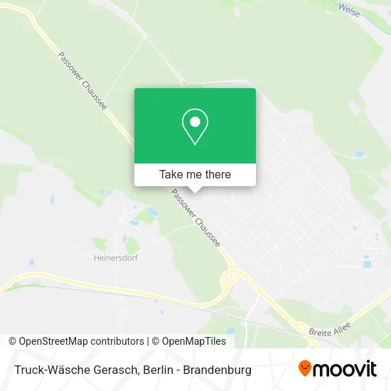 Карта Truck-Wäsche Gerasch