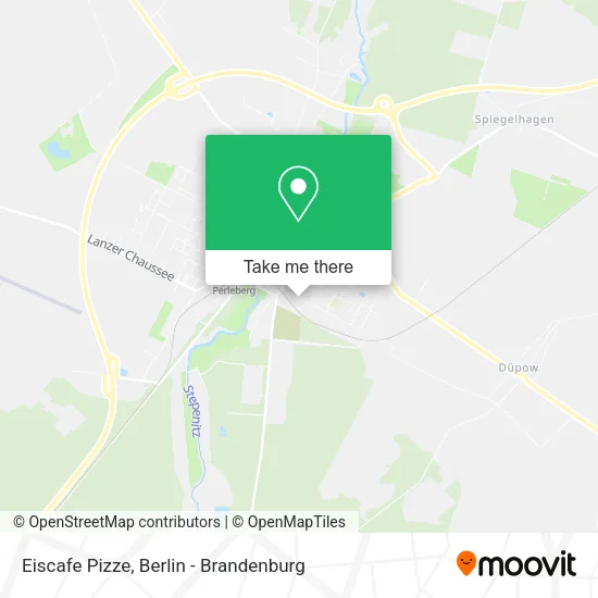 Eiscafe Pizze map