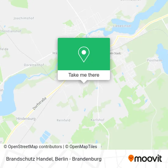 Brandschutz Handel map
