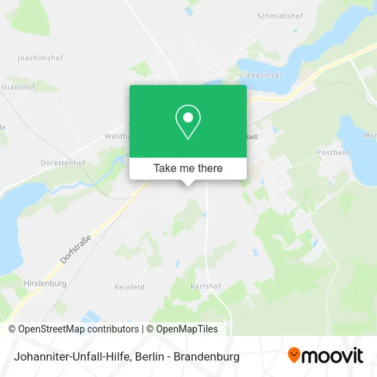 Карта Johanniter-Unfall-Hilfe