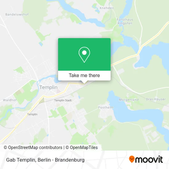 Карта Gab Templin