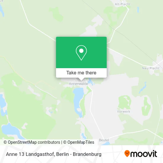Карта Anne 13 Landgasthof