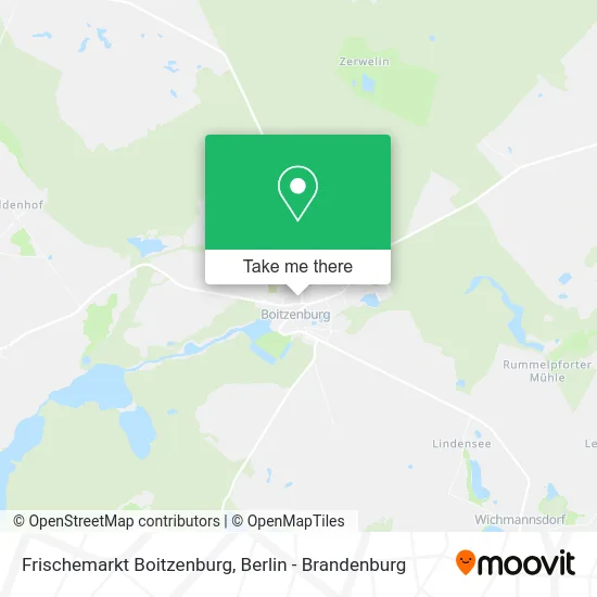Frischemarkt Boitzenburg map