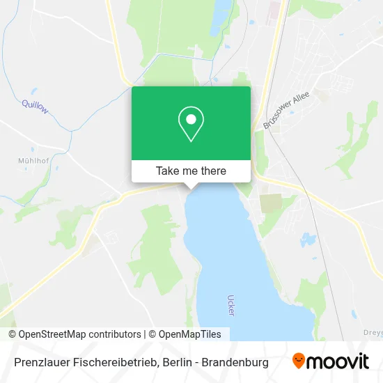 Prenzlauer Fischereibetrieb map