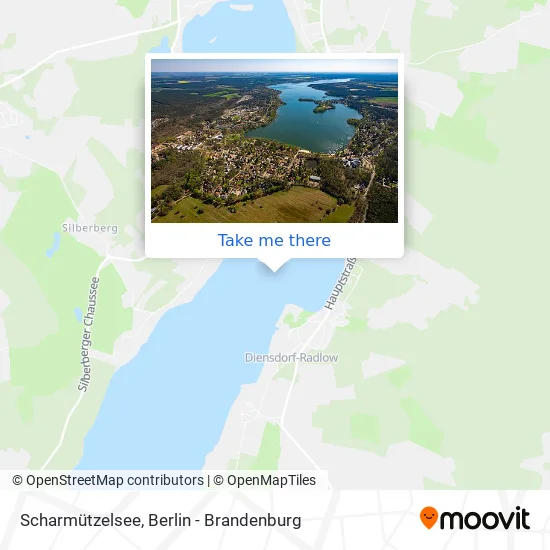 Scharmützelsee map