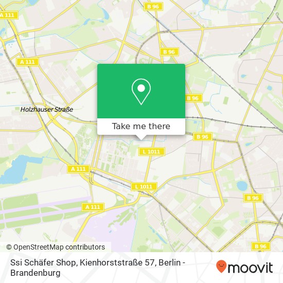 Карта Ssi Schäfer Shop, Kienhorststraße 57