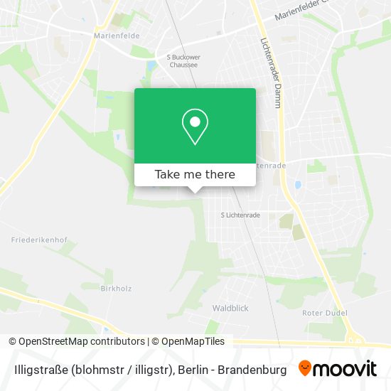 Illigstraße (blohmstr / illigstr) map