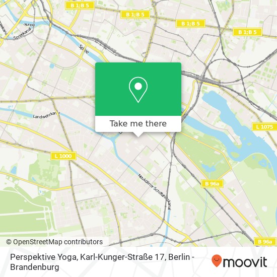 Карта Perspektive Yoga, Karl-Kunger-Straße 17