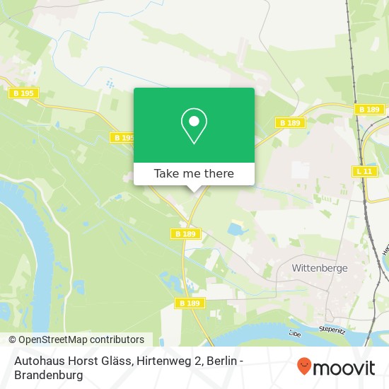Autohaus Horst Gläss, Hirtenweg 2 map