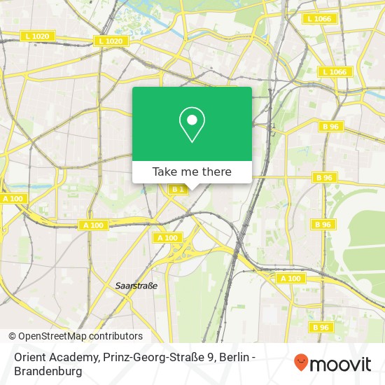 Orient Academy, Prinz-Georg-Straße 9 map