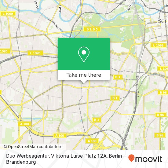 Duo Werbeagentur, Viktoria-Luise-Platz 12A map
