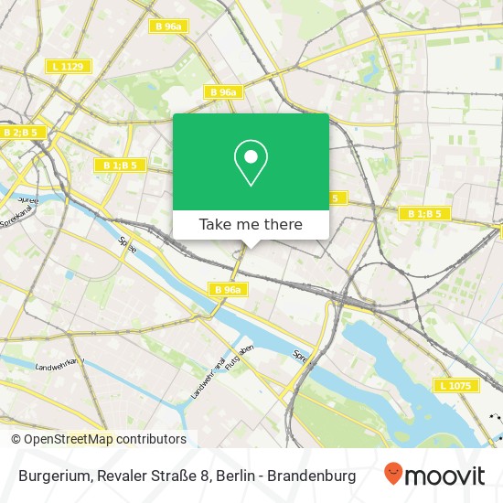 Burgerium, Revaler Straße 8 map