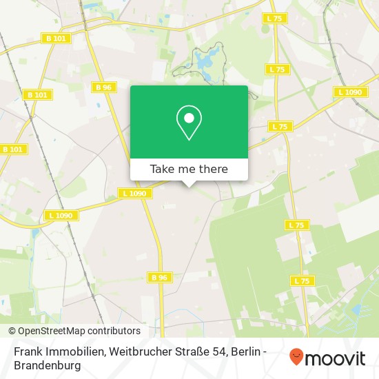 Frank Immobilien, Weitbrucher Straße 54 map