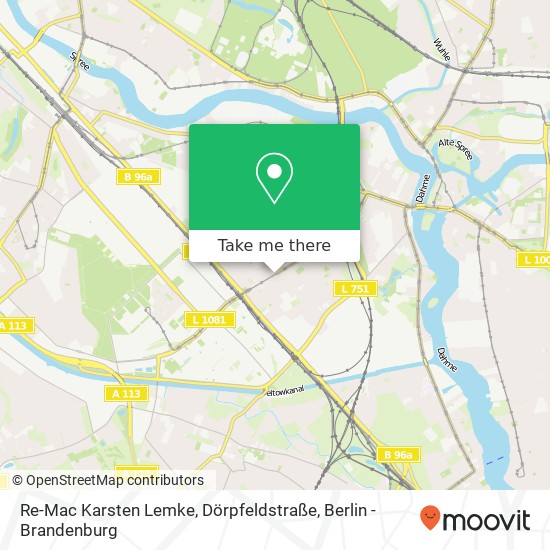 Re-Mac Karsten Lemke, Dörpfeldstraße map