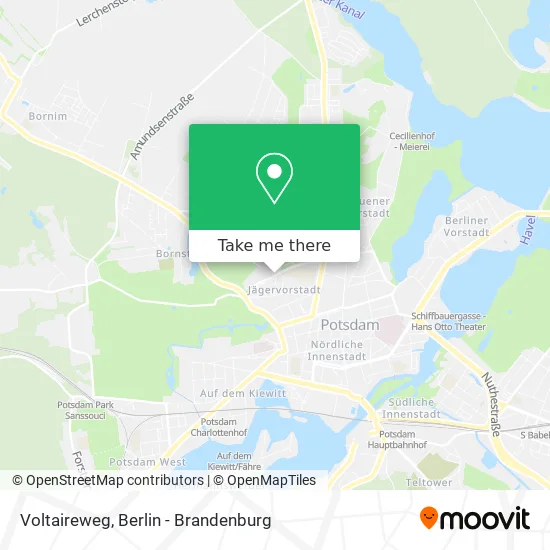 Карта Voltaireweg