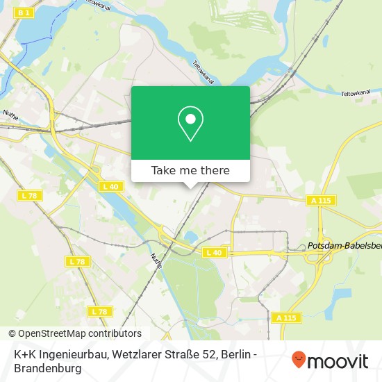 K+K Ingenieurbau, Wetzlarer Straße 52 map