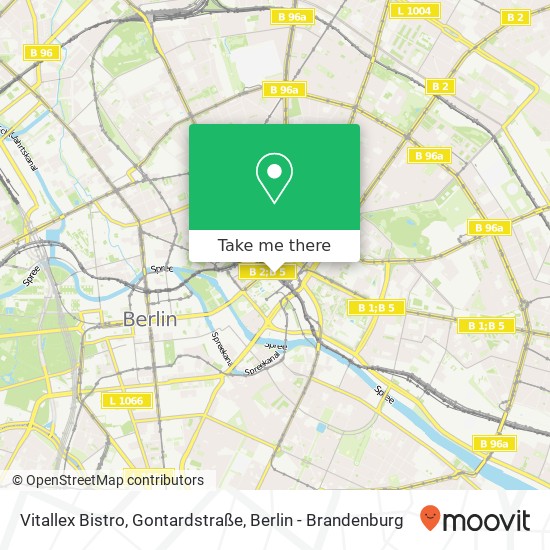 Vitallex Bistro, Gontardstraße map