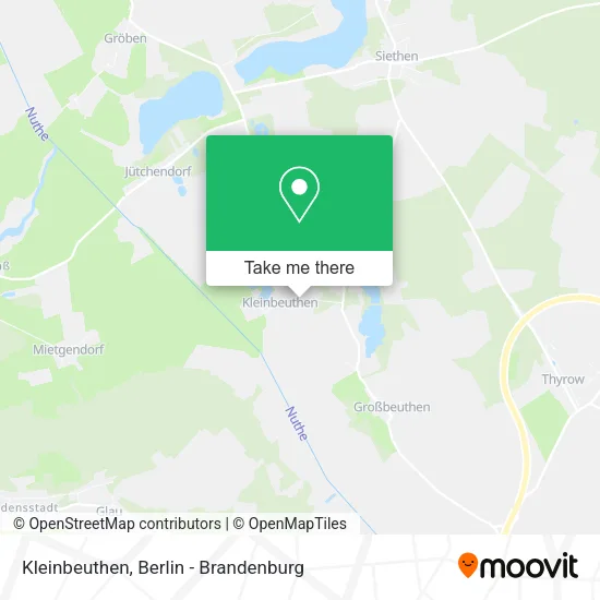 Карта Kleinbeuthen