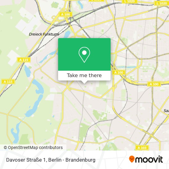 Davoser Straße 1 map